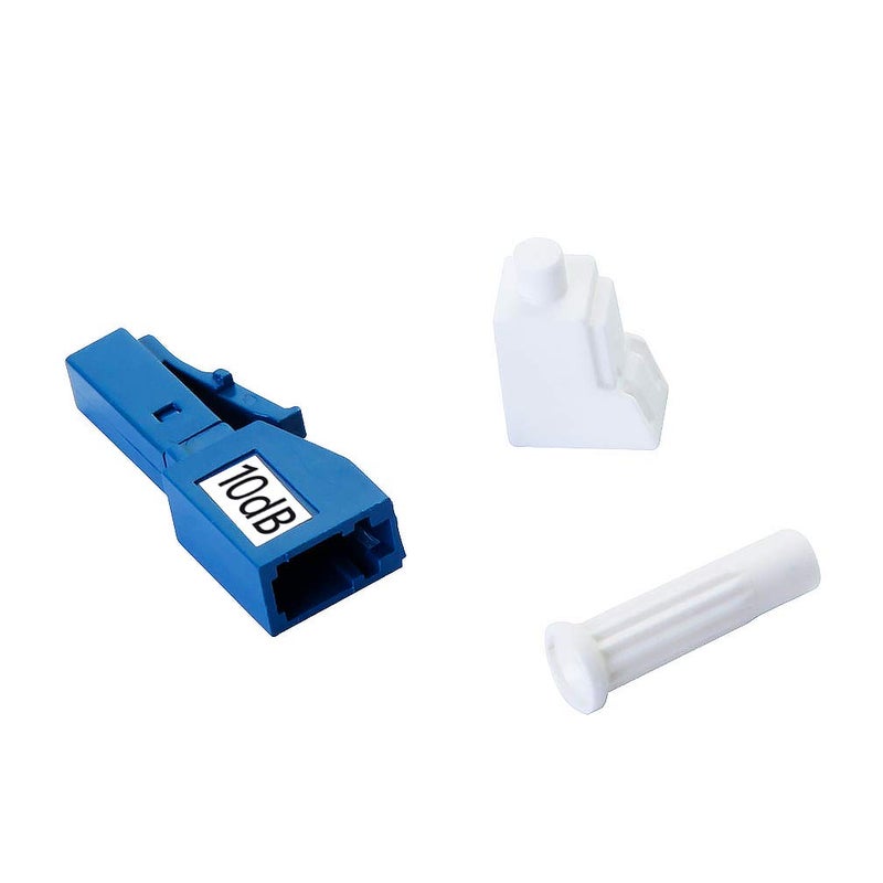 HYFIBER 2 Pack Single Mode LC 10dB Fiber Optic Attenuator, LC/UPC in-Line Fiber Attenuator, Male to Female, Single-Mode Fixed, SM, dB Options: 3dB, 5dB, 7dB, 10dB - Image 5